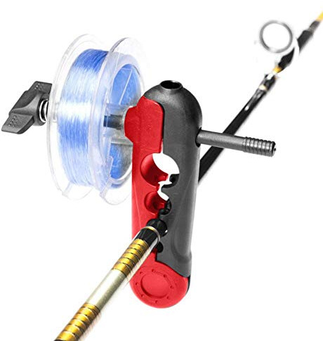 Mini Fishing Line Spooler reel winder, bärbar fiskelinje slingrulle för olika rullstorlekar fisketillbehör