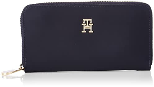 Tommy Hilfiger Damen Geldbörse Poppy Large Kartenfächer, Blau (Space Blue), Einheitsgröße