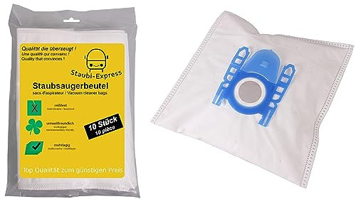 30x Staubsaugerbeutel passend für Rossmann R 020 / R020 Staubsauger I stabiler Adapter aus Kunststoff verschließbar I mit Mikrofilter