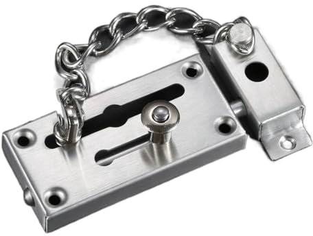 TüRkette Anti-Diebstahl-Kette Türketten Sicherheitstür-Kettenschloss Anti-Diebstahl-Türverriegelung Türschloss-Hardware Mehrere for Hoteltüren TüR Kettenschloss