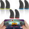 JEYORZY 3 Paar Gaming Finger Sleeves, Finger Sleeves mit Anti-Sweat Effekt Gaming Sleeve Handschuhe, Finger- und Daumenhülsen für Gaming & Mobile - Fingerabdeckung und Fingerschutz für Touchscreens