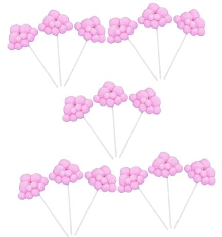 JOINPAYA 15 Stück Wolkenförmige Cupcake-topper Für Geburtstags- Und Hochzeitsfeiern Zarte Kuchendekorationen Einzigartiges Wolkenthema