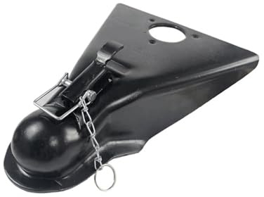 2-5/16 Inch Hitch Ball A Frame Trailer Coupler Coupling Capacity 14000 Lbs V Parts Camper Accessories Caravan Components