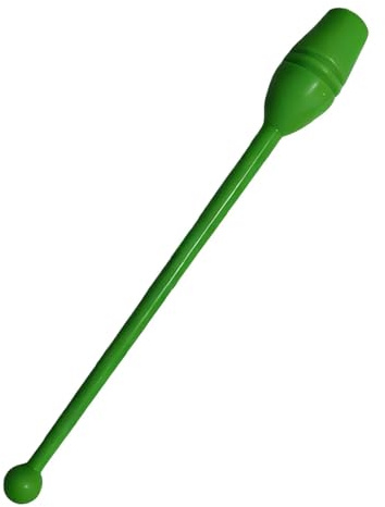 Fxzqgnh Rhythmic Club Gymnastics Equipment Lightweight And Portable High Resistance Made of PP Material for Professional Performance Exercise, Green