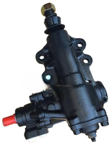 Cremallera de dirección asistida Caja de engranajes de dirección compatible con NISSAN PATROL Y60 1987-1998 49200-06J00 4960006J00 Volante a la izquierda