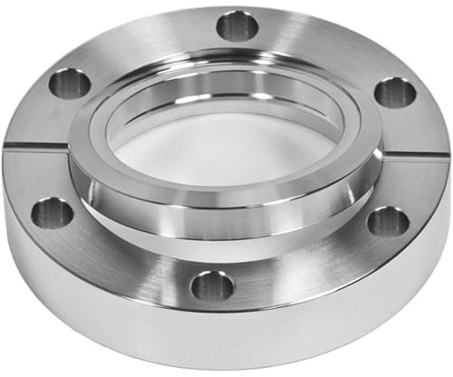 Flangia conflat con foro girevole da 4,5 pollici con 8 fori for bulloni filettati - Raccordo for vuoto UHV in acciaio inossidabile(CF16-1/2)
