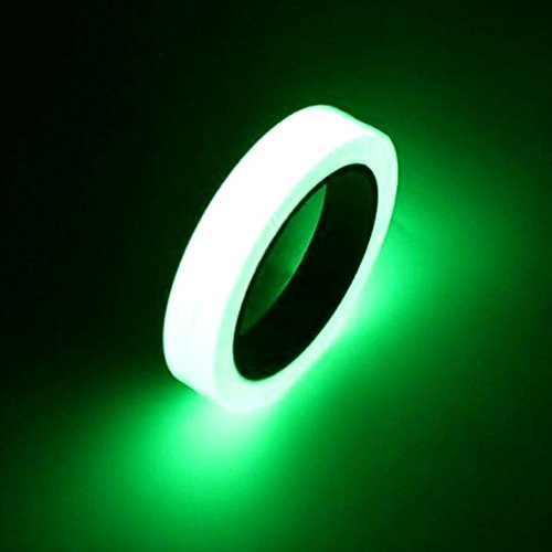 BeatlGem Reflexfolie - Glow in The Dark Band - 12MM 3M Lichtband Selbstklebeband Nachtsicht Glow in Dark Sicherheit Warnung Sicherheitsstufe Hauptdekoration Tapes