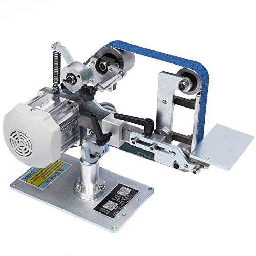 Ponceuse à bande, 550 W, ponceuse à bande multifonction 762 x 25 mm, taille de la courroie