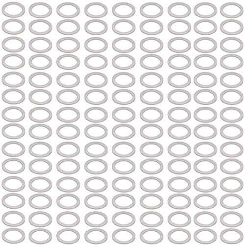 XYWHPGV Arandela de tapón de drenaje de hardware de motocicleta de aluminio de 200 piezas 16 mm x 22 mm x 1,5 mm(ffea9 84a5e 50d39 af3d0 3e3fd 61769