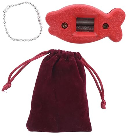 Aramox Affuteur Patin A Glace Affûtage de Patin à Glace, Aiguillon Manuel de la Lame Patin à Glace avec Broyage Grossier et Fin pour le Hockey sur et les Lames Patinage Artistiques, une Utilisation Fl
