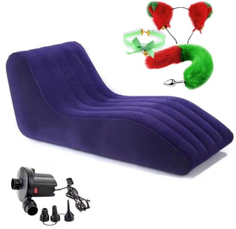 ZJZFL Cama Inflable Sofá portátil para Exteriores,C-Electric