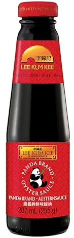 Lee Kum Kee Panda Austernsauce – Würzsauce mit Austerngeschmack – 1 x 207 ml