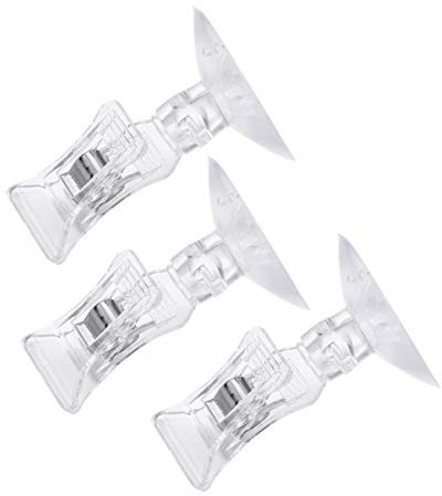 Hemobllo 3St Zubehör für Aquarien Schildhalter mit Saugnapf magnetische Halterung Mini-Heizung Betta-Aquarium Aquarium-Saugnapf-Clip -Saugnapf-Clip Pipeline Meeresschildkröte montieren