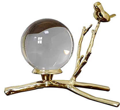 Kristallkugel Dekokugel Glaskristall-Kugel-Ornamente im europäischen Stil Hauptdekoration Wohnzimmer kreativer Weinschrank Innenausstattung Exquisite Dekorationen Blickende Weissagung oder Feng Shui