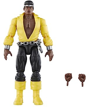 Hasbro Marvel Legends Series Luke Cage Power Man, Knights, 15 cm Große Action-Figur