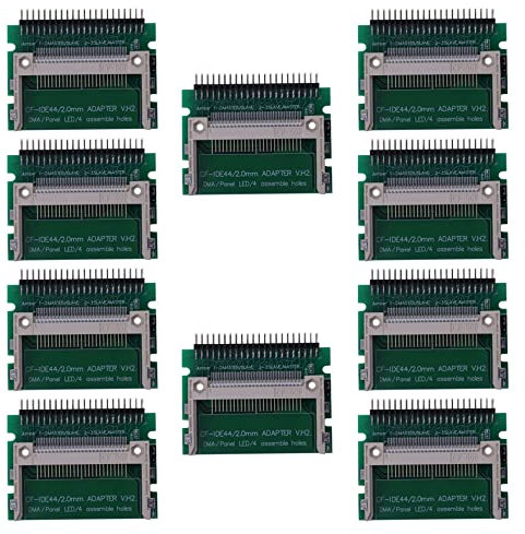 Oikabio Lot de 10 adaptateurs IDE 44 broches mâle vers flash mâle