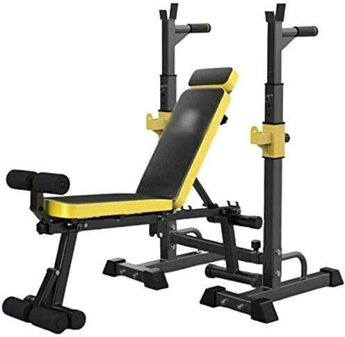 Hantelbank, verstellbare Hantelbank, Ab-Rack-Set, Fitness, faltbares Sit-Up –, mittlere Sit-Ups, Fitness, faltbare Hantel, Familientraining, Fitness-Workout