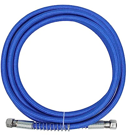High Temperature Resistant Steam Hose Blue Silicone Rubber Hose for Boilers, High Pressure Steam Applications, 9.8ft Length