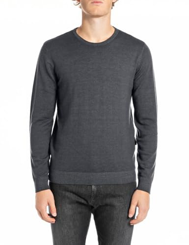 Replay herr Uk4463 Pullover-tröja