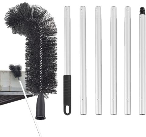 Opilroyn Guard Cleaner Tool | Gutter Roof Cleaner Brush - Retractable Design Gutter Cleaning Tools for Removing Branches, Dust, Leaves, Debris