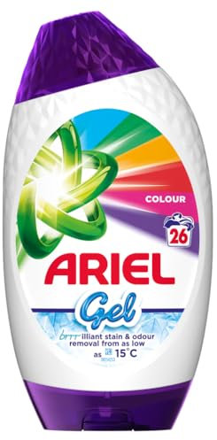 ARIEL COLOUR WASHING LIQUID GEL 26 WASHES 858ML