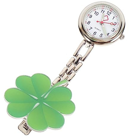 SAFIGLE Krankenschwestern Taschenuhr aus Zink Eisen Legierung mit Clip