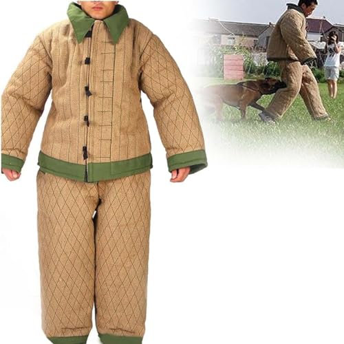 Schutzkleidung für Trainingshunde, großer Körperschutz, Trainingsjacke für Polizeihunde, Beißanzug, S
