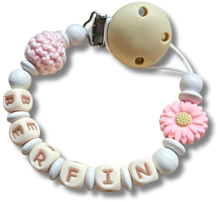 Lovely Personalisiertes Baby Geschenk, Mädchen/Junge, verschiedene Farb-Varianten Daisy (3.Rosa)