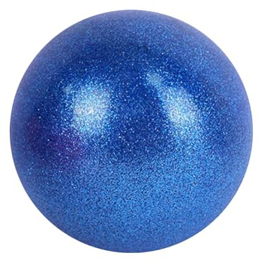 Youngwier Yoga Ball - 15cm Pilates Gymnastikball für Stabilität | Balance Core Stärke Training Pilates Zubehör Glitzer Für Frauen Und Mädchen Körperübungen