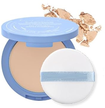 Fondotinta in polvere compatta - Polvere compatta a copertura totale per un look naturale e impeccabile, garantisce un controllo dell'untuosità a lunga durata