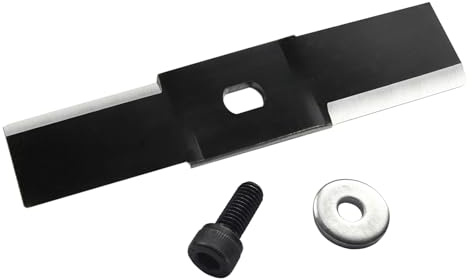 KLHYTGFA 1 Set of Garden Shredder Cutting Blade for Bo-sch Rapid 2200 Wood Chipper Knife Tool Parts Replacement for EMH2440 Viking