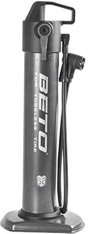 BETO Serbatoio Ad Aria, Pompa Da Pavimento Per Bicicletta Con Testa Universale, 190psi/13bar, Per Valvole AV, DV, FV, Auto, Dunlop, Francese