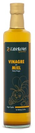 Honigessig Balsamico aus Spanien - Premium Qualität - reines Naturprodukt - im Faß gereift - eine besondere Delikatesse für Salate und mehr - 500 ml, Größe:500 ml