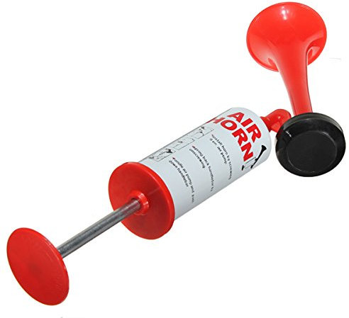 JenNiFer Hand Held Loud Pump Up Air Horn Kein Gas Für Signal Sport Boating Race