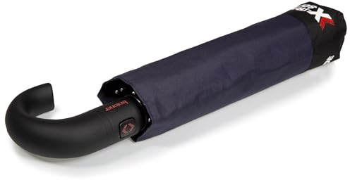 Isotoner Parapluie homme x-tra solide, ultra déperlant, ouverture/fermeture manuelle