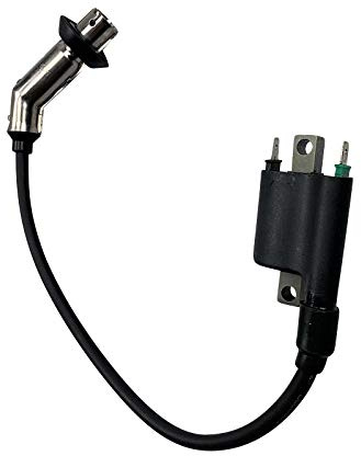 Zündspule mit Kerzenstecker Zündkabel 50ccm Euro 4 Motorroller Luxxon Znen Benero Burnout Casabike