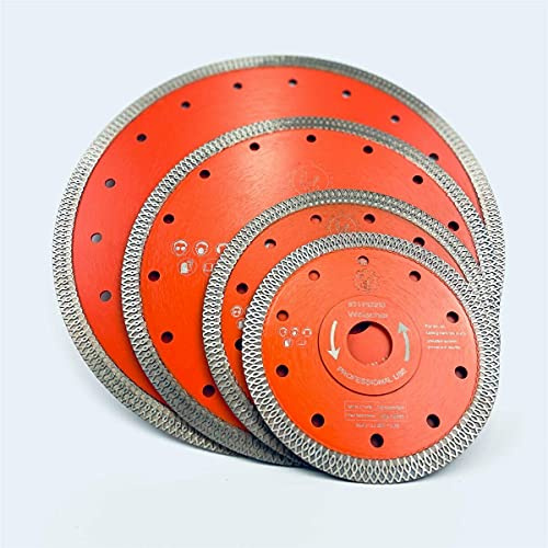 Weischer® - Diamanttrennscheibe 150 x 22,23 mm Fliese | Diamantscheibe Trennscheibe extra dünn | für Feinsteinzeug, Keramik, Marmor, Granit, Naturstein | Segmenthöhe 10 mm