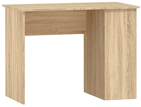 vidaXL Escritorio de Madera contrachapada Roble Sonoma 100x55x75 cm
