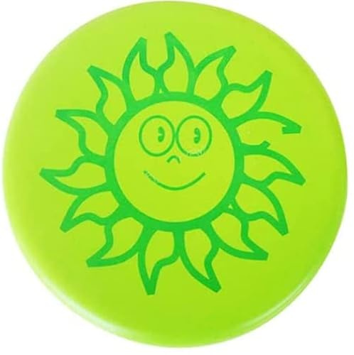 EQLEF Discos Blandos niños UFO de los niños al Aire Libre Deportes Juguetes Kinder Parque Repuesto de paternidad 1 Pieza (Verde)