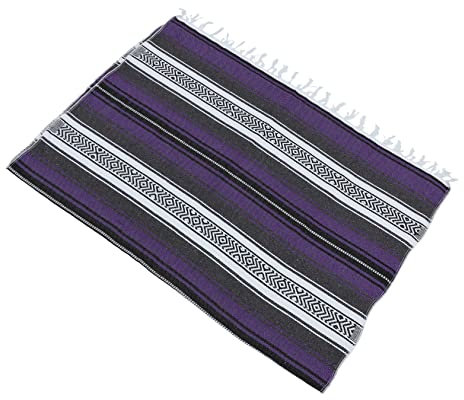 BIUDECO Decke Mexikanische Yogadecke Decken Mit Quasten Werfen Yogadecke Mit Fransen Mexikanische Decken Mexikanische Tischdecke Böhmische Decke Blended Cape Decken Werfen