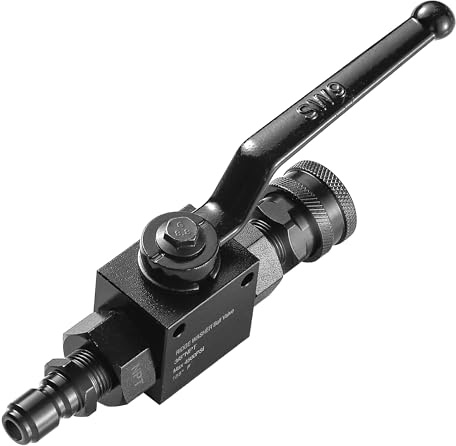 RIDGE WASHER High Pressure Ball Valve, Pressure Washer Shut Off Valve for Power Washer Hose, 3/8’’ Quick Disconnect, 4500 PSI