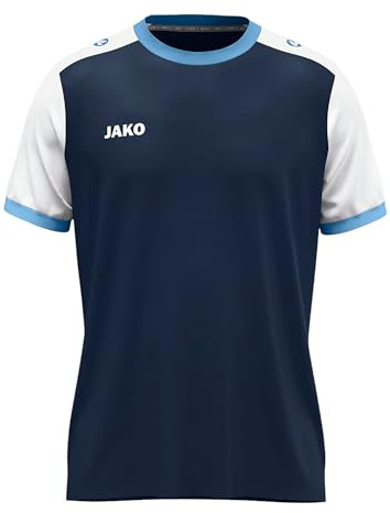 JAKO Unisex tröja Dynamic, kortärmad, marin/vit/SkyBlue, M