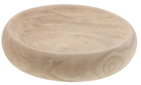 Ciieeo Bol En Bois Rustique Grand Bol À Mélanger La Salade Bol À Fruits Décoratif Pour Comptoir De Cuisine