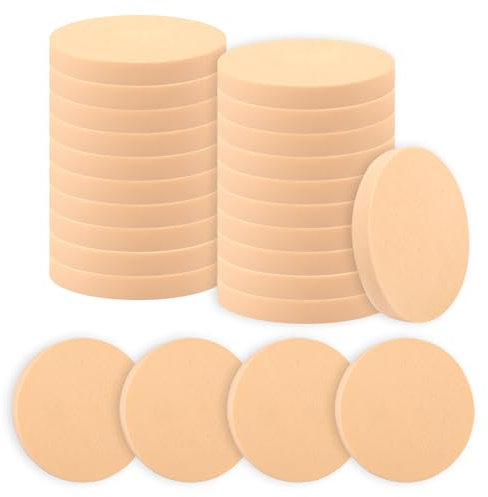 30 Pack Make up Sponges, Makeup Sponge, Dry Wet Use Foundation Sponge for Liquid Foundation, Concealer, Cream, Loose Powder