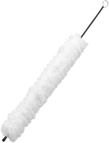 BESPORTBLE Pulitore per Flauto con Spazzola in Cotone Morbido e Tampone Kit di Pulizia Interno per Strumenti Musicali Fiato Accessorio Leggero e Portatile