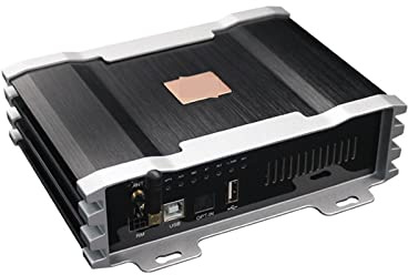 ZKLGS Amplificateur Audio, Amplificateur de Voiture Automobile 4 Ch 12 V 8 canaux stéréo Dsp processeur Audio subwoofer ampli for Son de Voiture