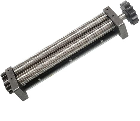 Electric Dough Sheeter Fresh Chin Chin Maker Making Machine For Stainless Steel Noodle Maker Dough Roller Presser Machine, High Yield Homemade Commercial Spaghetti Lasagna(2.5mm round knife)