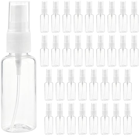 30ml Flacone Spray Vuoto 35Pcs Spray Bottle Vaporizzatore Profumo Plastica Spruzzini Nebulizzatori Vuoti Piccolo Boccette Profumi Vuoti Contenitore Portaprofumo Da Viaggio Ricaricabile Per Liquidi
