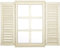 Esschert Design Wd35 Fenêtre Miroir Blanc