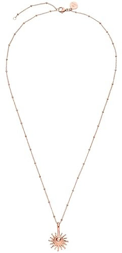 Purelei® Sun Kette Damen (Roségold) – Halskette Damen aus langlebigem Edelstahl – Wasserfeste Kette mit Anhänger – 50-55 cm Länge verstellbar – Halskette für deinen individuellen Look